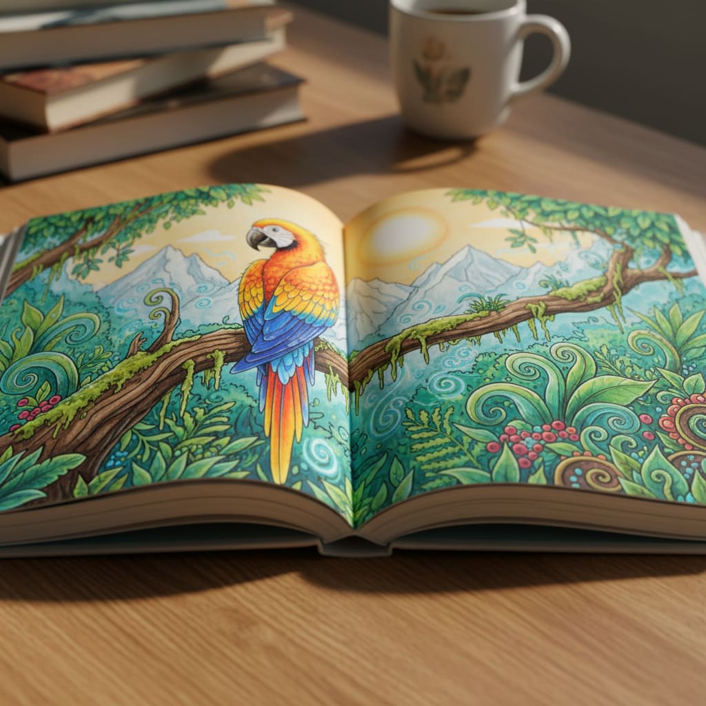 Austin and the Golden Sun Macaw book